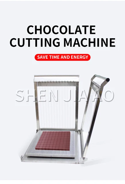 400*400mm Raw Chocolate Cutting Machine, Stainless Steel Bar Cutter,  Dessert Candy Multi-size Cutting - Slicer / Meat Cutter - AliExpress