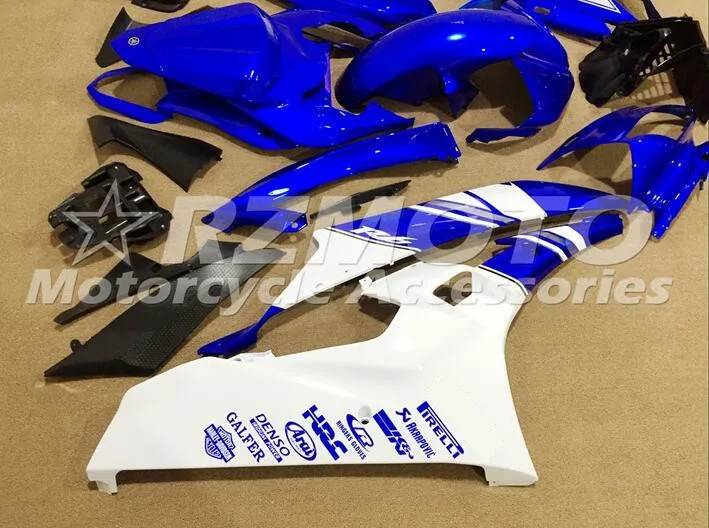 4 бесплатные подарки ABS Полный комплект обтекателей для YAMAHA YZF-R6 2006 2007 Обтекатели набор YZF R6 06 07 литья под давлением на заказ синий белый