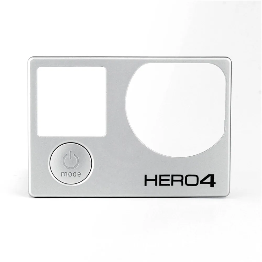 Лицевая панель Корпус Передняя панель оболочка для Go pro Hero 4 3+ камера Передняя панель крышка Рамка передняя дверь чехол для Gopro Hero 4 3