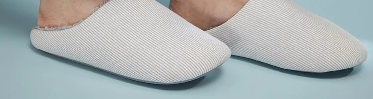 Новинка года; мужские и женские тапочки Xiaomi; мягкая зимняя домашняя обувь с подкладкой из кораллового флиса; теплые домашние тапочки с нескользящей подошвой