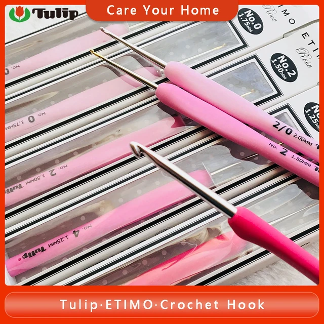 Tulip Crochet Hook Set Crochet Tulip Original Tulip Etimo Needles Crochet  Hook Kit Tools Professional Knitting Hook - AliExpress