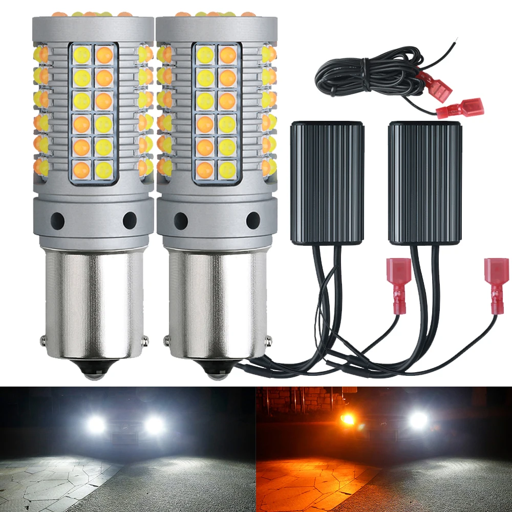 

T20 W21W WY21W 7440 BA15S BAU15S 1156 69 3014SMD Car LED Daytime Running Light Fog Light Turn Parking DRL External Light Source