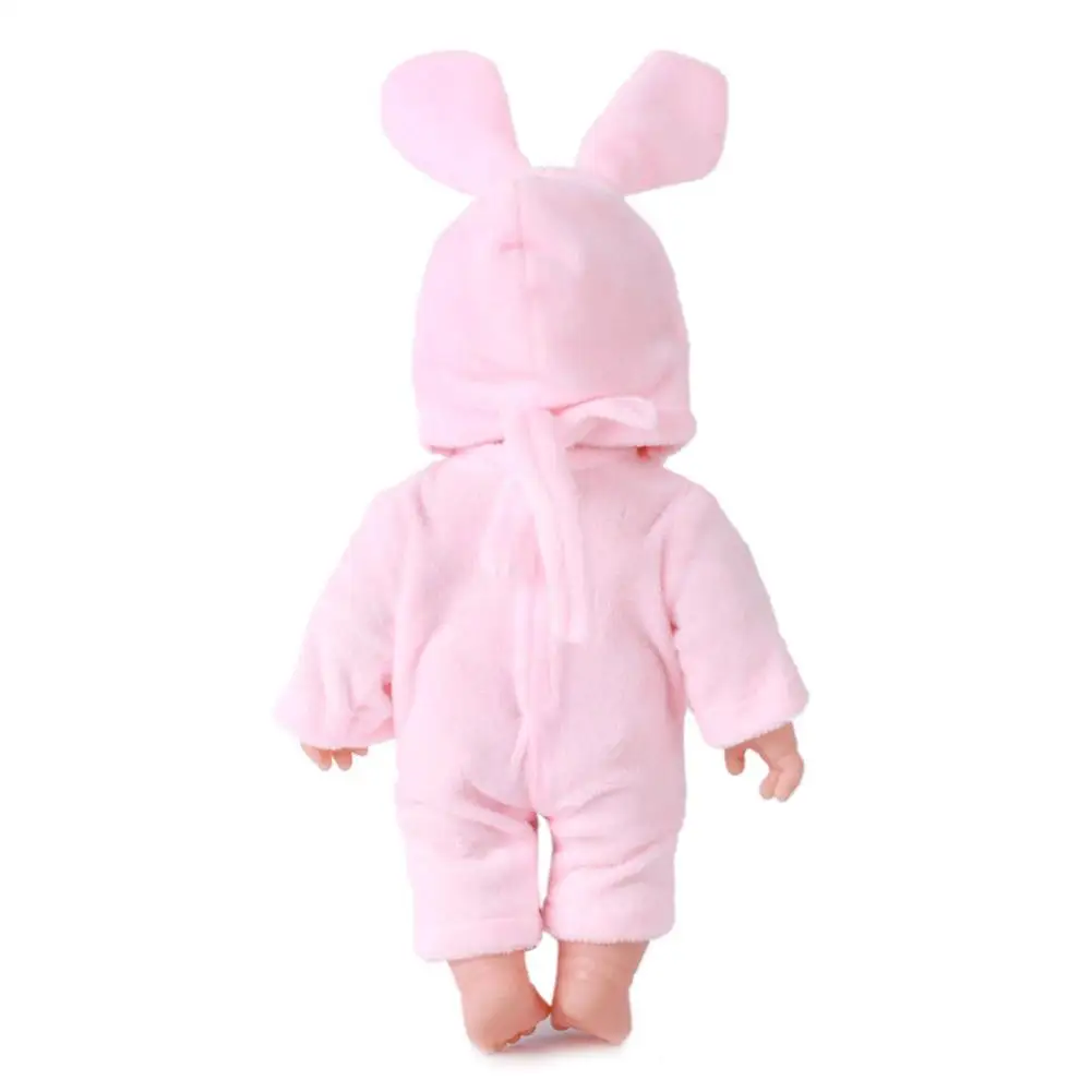 30cm Animal Shape Doll Baby Simulation Vinyl Doll Children Toy (Rabbit)