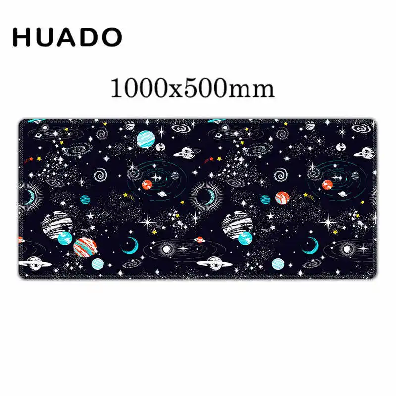 100x50cm Коврик для мыши для игрового плеера, настольного ноутбука, резиновый коврик для мыши, коврик для мыши для warface/gta 5/sword art online/pubg game - Цвет: 100x50cm