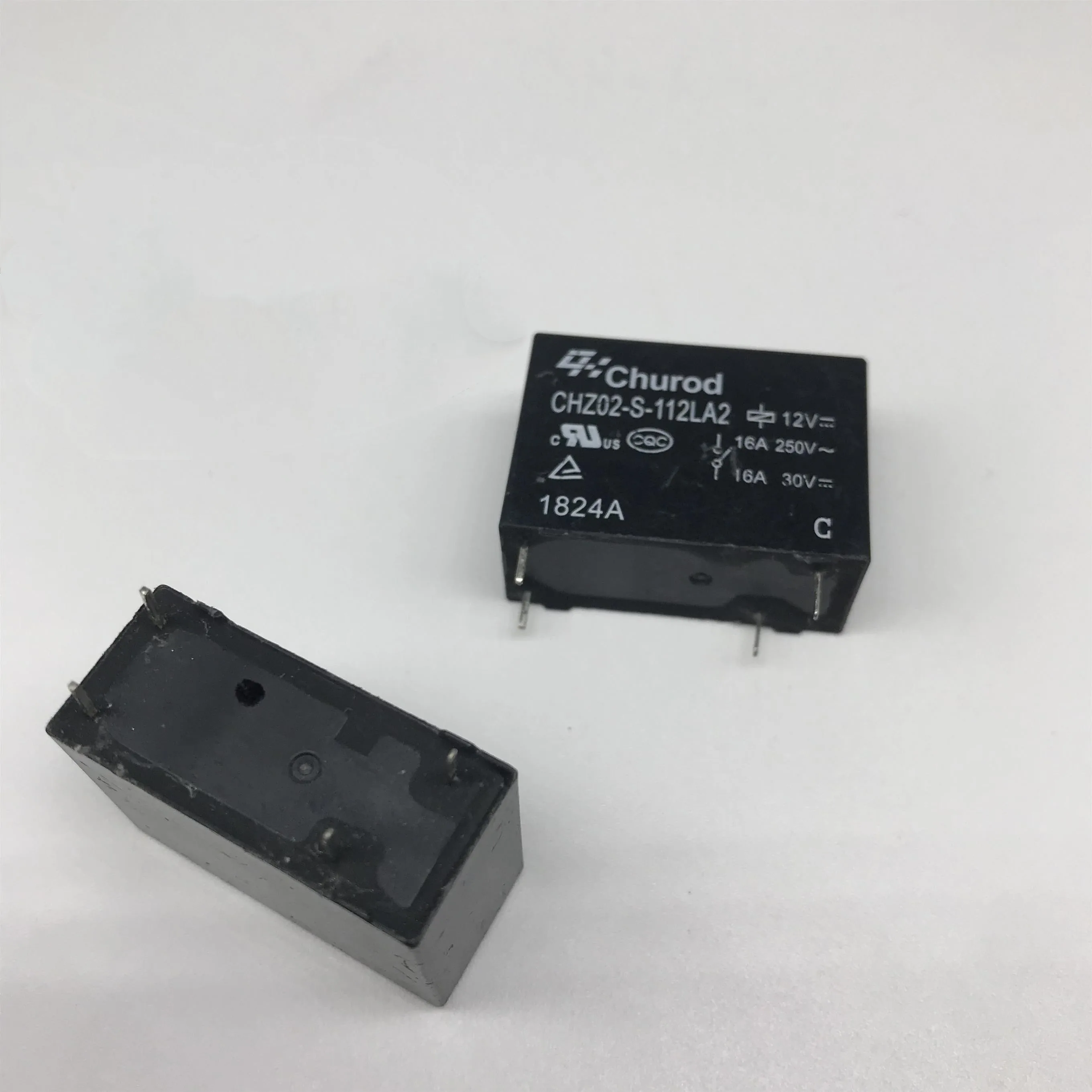 Relé Originais Chz02-s112la2-12vdc Chz02-s-112la2 16a 4pin 12v Chz02 s 112la2 Dc12v Normalmente Aberto 10 Peças Lote 100 Novo