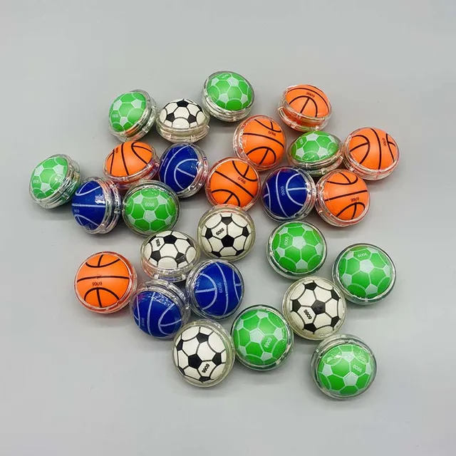 10Pcs/lot Cute Football Basketball Yoyo Toys Kids Yo-Yo Creative Yo Yo Toys For Children Baby Kids Creative Classic Toys 1