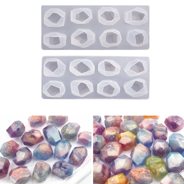 Silicone Molds Epoxy Resin Crystal Stone  Diy Crystal Epoxy Resin Shape  Crystal - Jewelry Tools & Equipments - Aliexpress