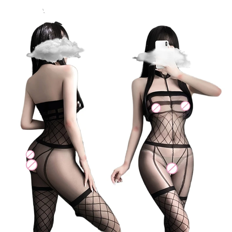 

Прозрачное боди сексуальные женские подтяжки сетчатые колготки сексуальное женское трико сексуальный комбинезон с открытой промежностью