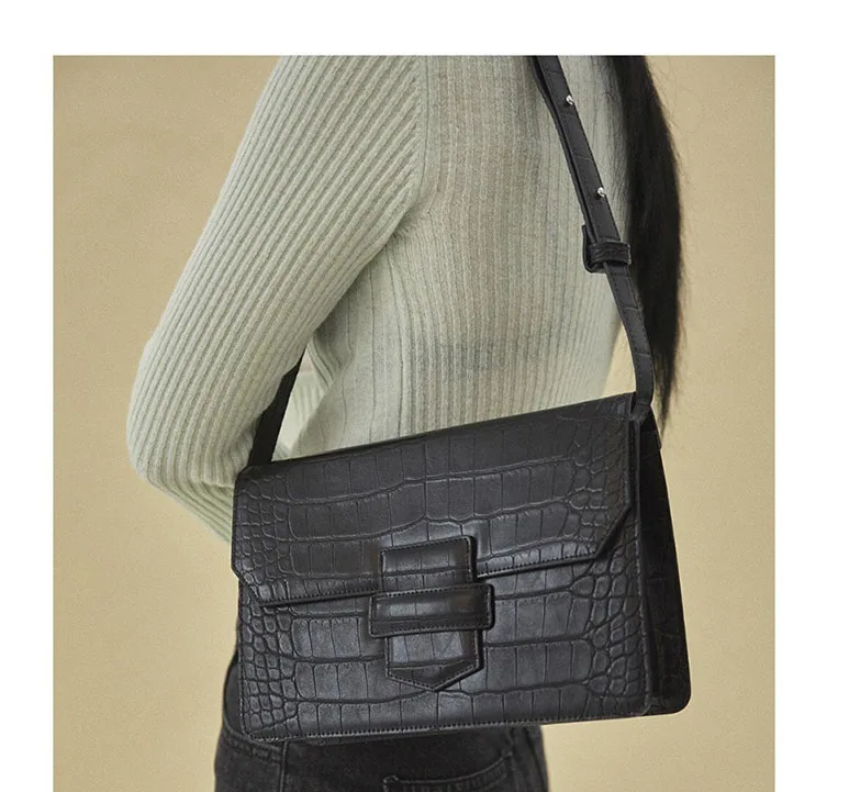Bolsa Mujer, сумки для женщин, роскошные сумки, женские сумки, дизайнерские, крокодиловый узор, кожа, сумка через плечо, сумка-мессенджер