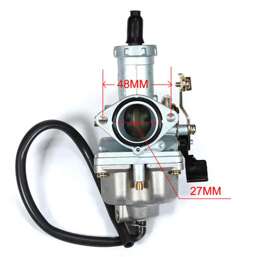 Дроссель карбюратор PZ27mm для 125 150 200 250 300cc квадроциклы вездеходы картинг велосипеды для езды по бездорожью