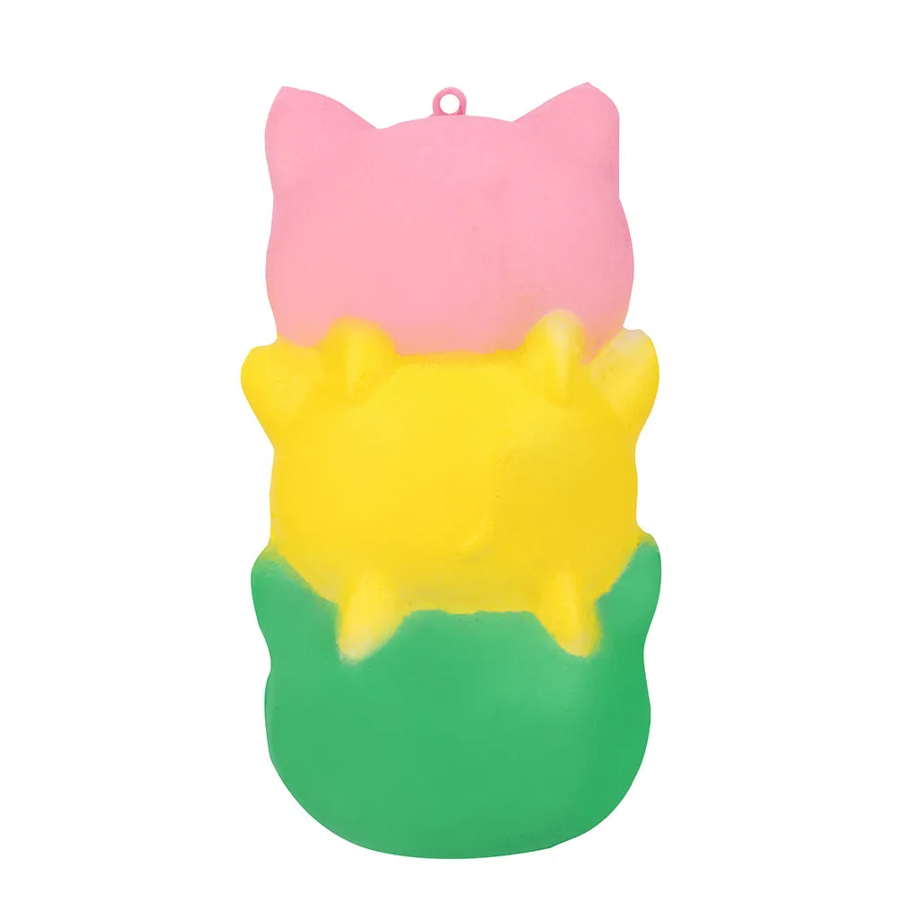 Jumbo сжимаемые игрушки для кошек детские медленно поднимающиеся антистровые игрушки Мини восхитительный Кот медленно поднимающийся дети веселое снятие стресса