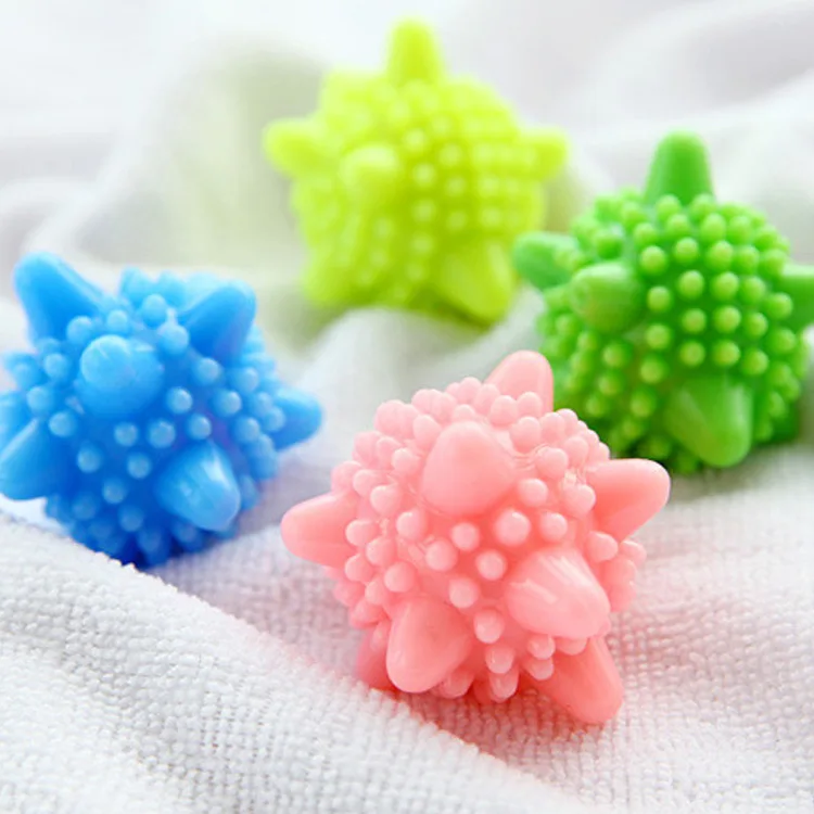 Яркий однотонный обеззараживания Прачечная мяч анти обмотки машины шарики для