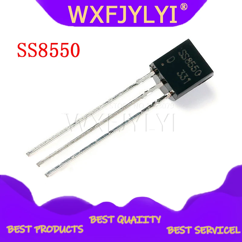 100 шт. оригинальный CJ TO-92 SS8550 D файл 200-300 PNP транзистор медные ножки | Электронные