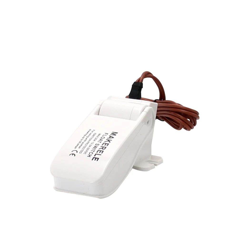 Interruptor de flujo de bomba de agua de sentina, interruptor de flotador de bomba de agua eléctrica automática, MK-CFS12 de CC