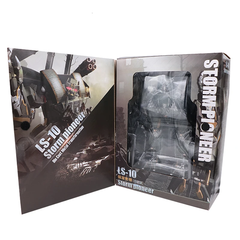 BMB LS-10 LS10 фигурка трансформации увеличенная Ver 28 см драка Танк фильм сплав аниме шумные игрушки дети робот модель в виде персонажа "фигма"