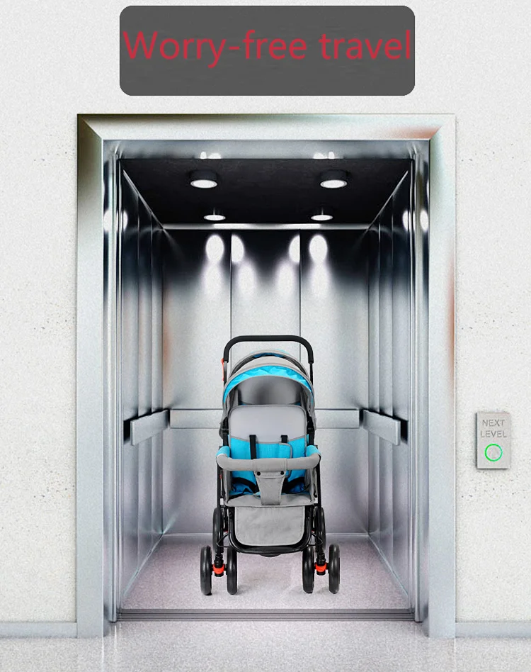 Twin Baby Strollers Lightweight Folding Front Rear Reclining Trolley Baby Double Stroller Can Lie Flat