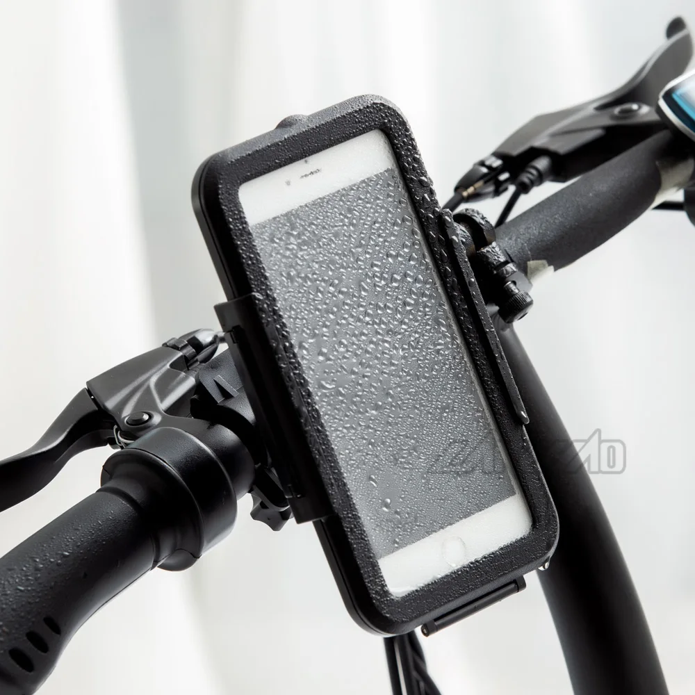 Водонепроницаемый чехол для телефона держатель GPS 22 28 мм Honda Ducati Aprilia Triumph|Накладки