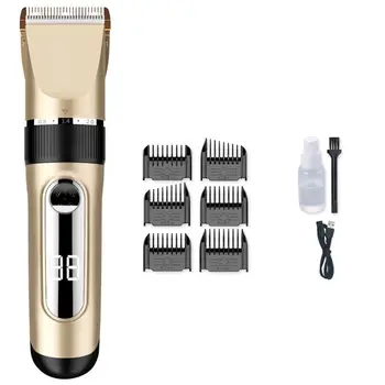 

USB Rechargeable Low Noise and Cordless Pet Grooming Tool Cats Dogs Hair Clipper Trimmer