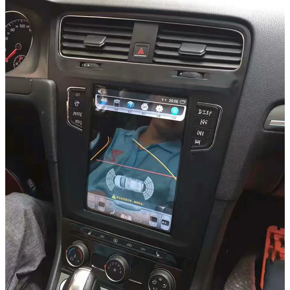 Автомобильный мультимедийный плеер стерео gps DVD радио навигация NAVI Android экран для Volkswagen VW Golf 7 Mk7