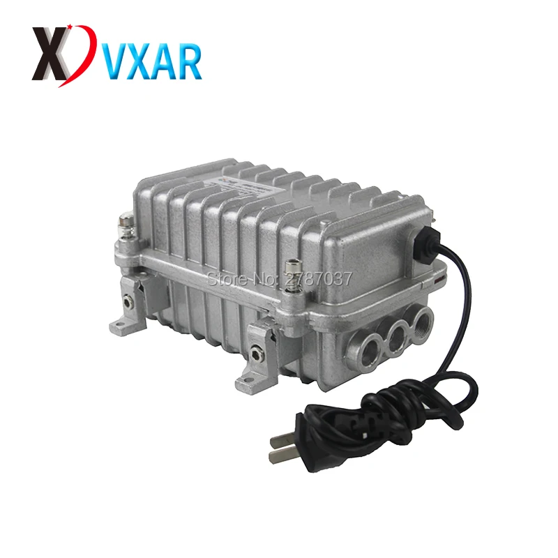 Catv  outdoor fiber optical  node  2 outputs AGC