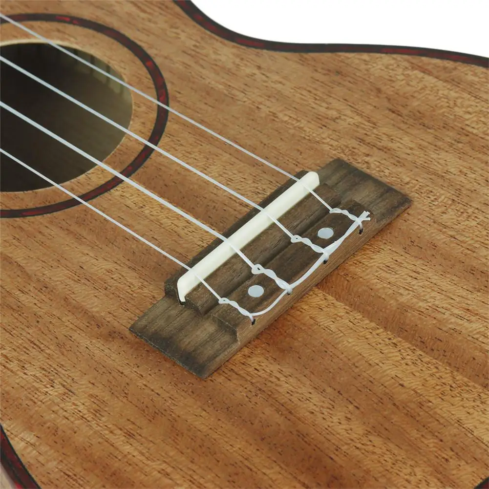 High quality 24 inch Ukulele Sapless Wood with LCD EQ Carrying Bag Capo Strings Strap Musical Instrument for Ukulele Beginner
