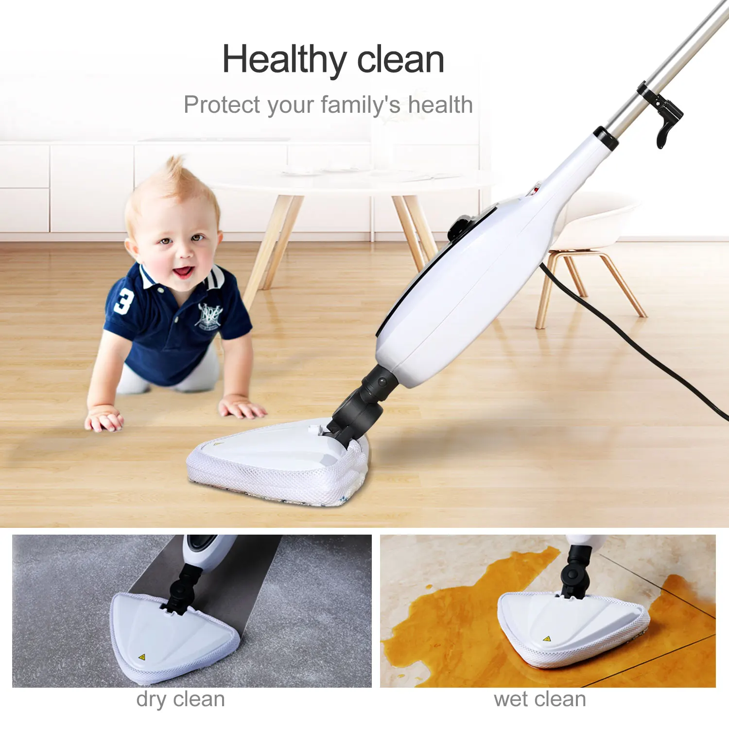Eyliden Electric Steam Mop Cleaner For 