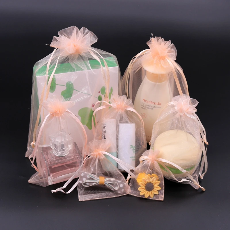 Drawstring Organza Gift Bags 6
