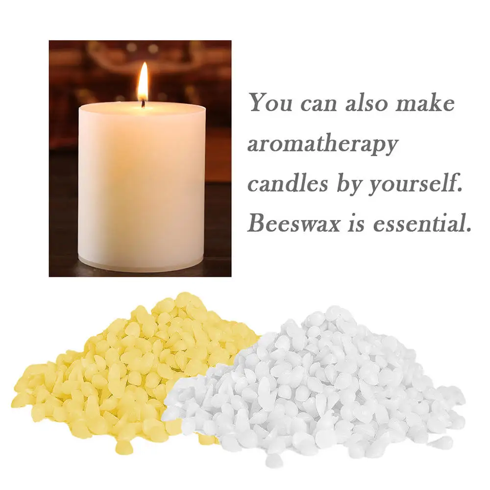 

200g Food Grade Bee Wax DIY Natural Beeswax Lipstick Cosmetics Materials for Handmade Soap Candle Making Arts Crafts