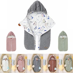 Hot Baby Sleeping Bag Soft Warm Newborn Receiving Blanket Infant Boys Girls Clothes Sleeping Nursery Wrap Swaddle