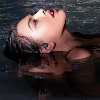 

ABS Noise Reduction Hands Free Bluetooth Headset Hi Fi Waterproof Bone Conduction Running 8G Memory Open Ear Mini Wireless