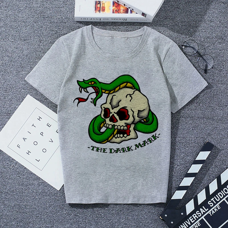 59611 Print Tshirt Gray Casual Streetwear Vogue T-shirts |