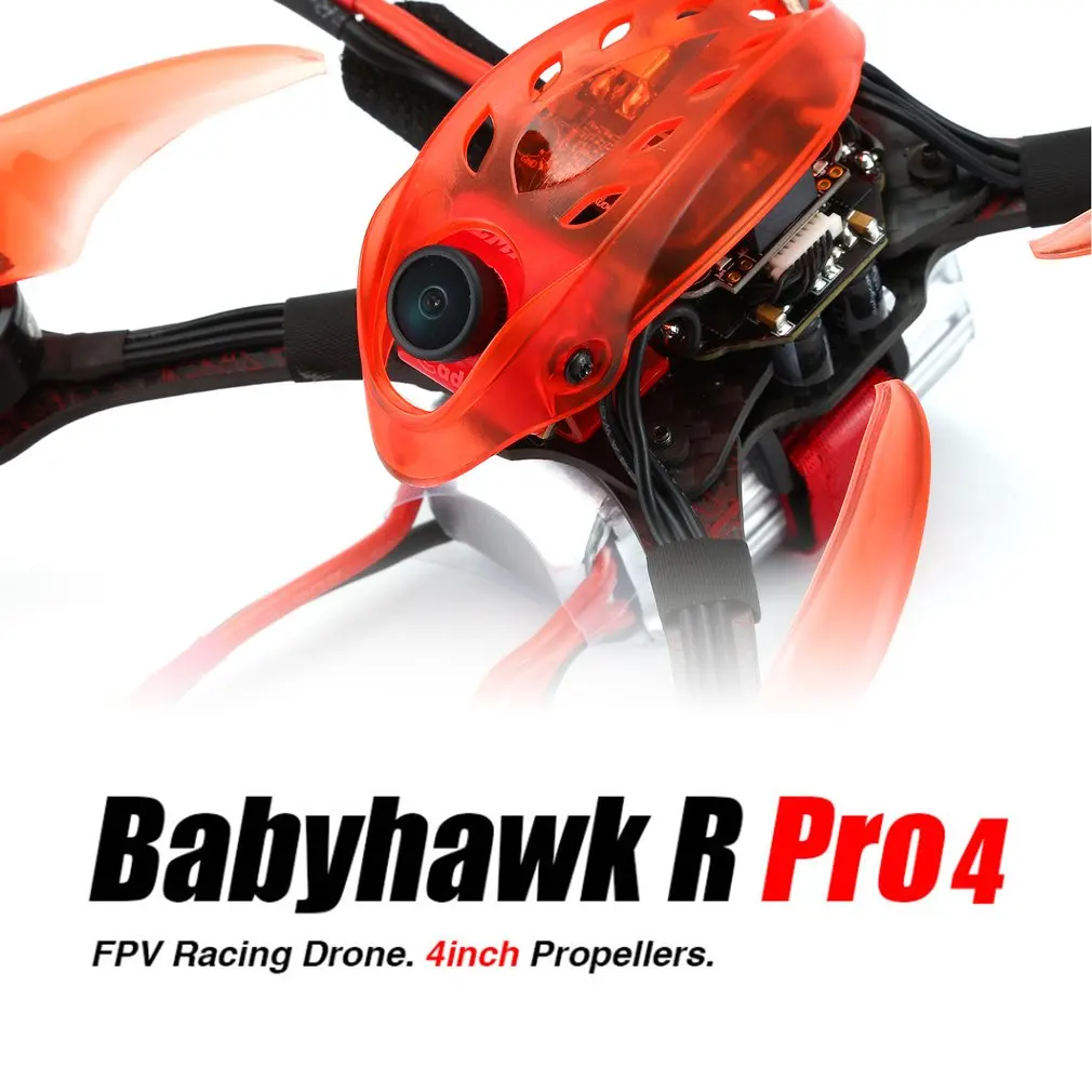 Babyhawk R Pro 4 FPV гоночный Дрон 600TVL камера бесколлекторный Дрон с приемником 4в1 ESC F4 Контроллер полета BNF Racer Drone