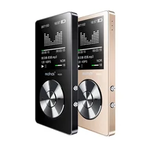 Спортивный MP3-плеер с динамиком 8G 80 часов, полностью металлический MP3 музыкальный плеер с экраном, диктофон, видео, нарукавник, наушники