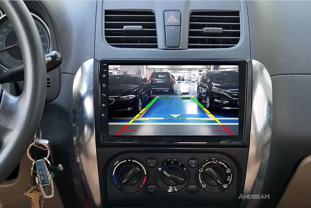 Android 9 дюймов Восьмиядерный carplay Автомобильная Мультимедийная система для Suzuki SX4 2006- gps навигация головное устройство радио Bluethooh