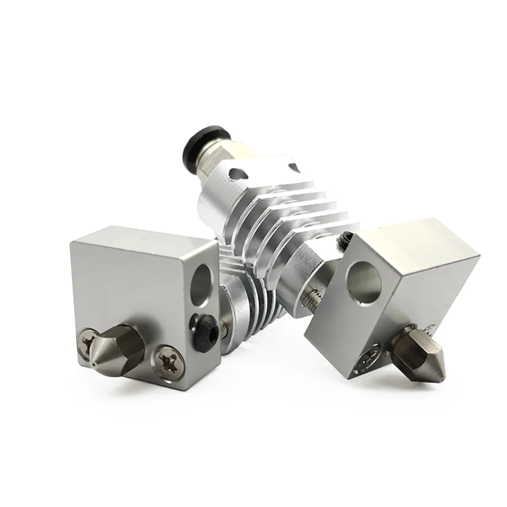 3D Printer Parts All Metal Hotend Extruder Kit for CR-10 V2 CR-10S Ender 3/3S 3D Printer Extruder Parts 1.75mm With Silicon Case - 4