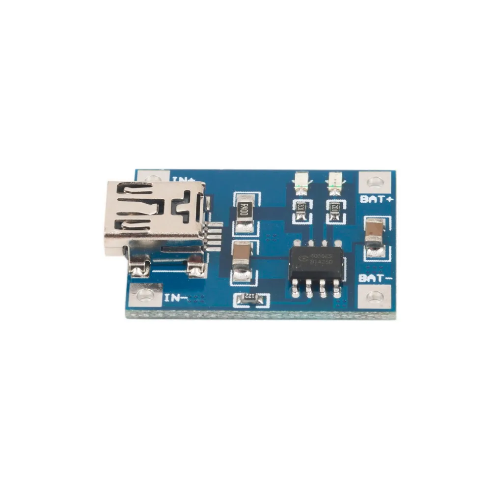 1 шт. зарядная плата TP4056 5 в Mini USB 1A для литиевого аккумулятора модуль зарядного