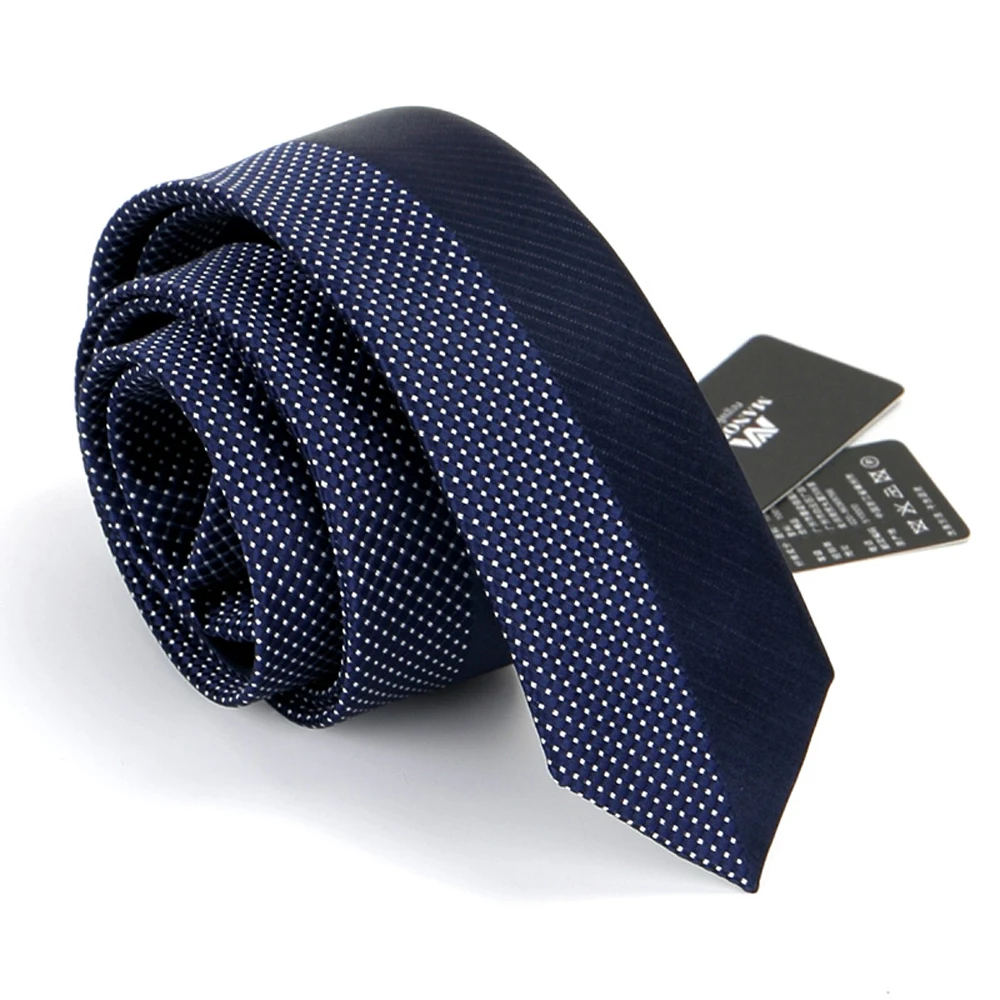 Высокое качество, новинка, шелковые галстуки для мужчин, галстук 6 см, дизайнерские галстуки в полоску, в горошек, 2,36 дюймов, мужские галстуки с подарочной коробкой
