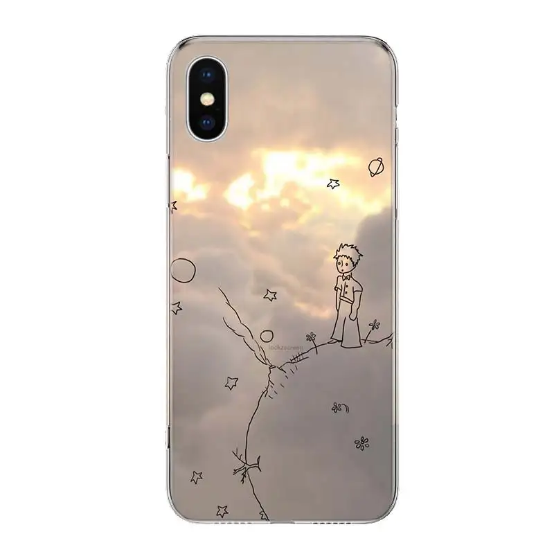 little Prince Phone Case for Apple iphone 11 12 Mini Pro XR X Xs Max 7 8 6 6s Plus 7G 6G 5G 5S 5 SE + Customize Cover Coque