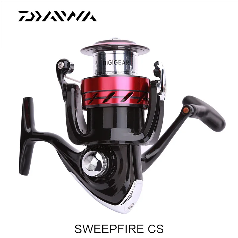 

Daiwa SWEEPFIRE CS spinning fishing reel 1500-5000 size with Metail spool Gear Ratio5.3:1 2BB 2KG-6KG Power for fishing reels