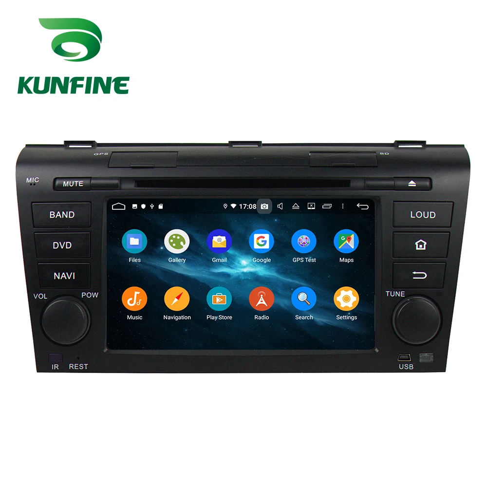 Flash Deal Android 9.0 Octa Core 4GB RAM 64GB ROM Car DVD GPS Navigation Multimedia Player Car Stereo for Mazda 3 2004-2009 Headunit Radio 3