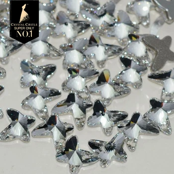 

Crystal Castle 144Pc Flat Rhinestone Circle Moon Heart Crystal Strass Shoes Stones Nail Art Glass Diy Rhinestones For Crafts