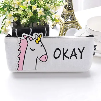 

Animal Pencil Case Fabric School Supplies Bts Stationery Gift School Cute Pencil Box Pencilcase Pencil Bag School Supply Tool