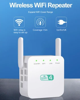 

Wifi Repeater Wireless Router AP Repeater Client Bridge IEEE 802.11 b/g/n 300Mbps Mini 300M Roteador Wi Fi Router