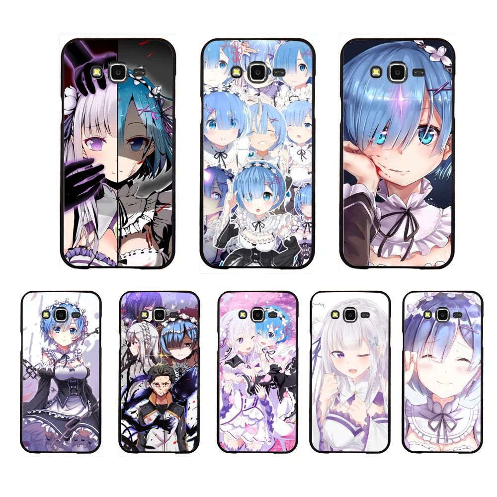 NBDRUICAI горячий аниме ReZERO Ram Rem заказчик высокое качество телефонный чехол для Samsung