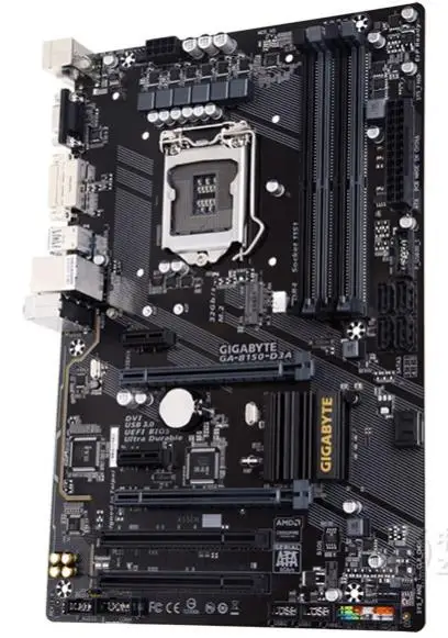 Оригинальная десктопная Материнская плата Gigabyte стандартная материнская с