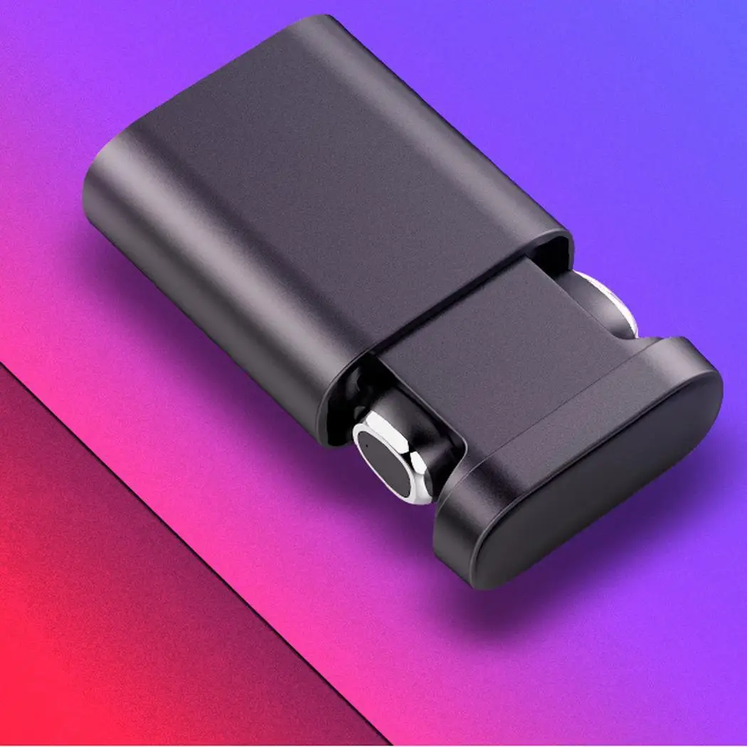 Мини Спортивные bluetooth-наушники с микрофоном в ухо стерео беспроводные наушники водонепроницаемые TWS гарнитуры с зарядным устройством
