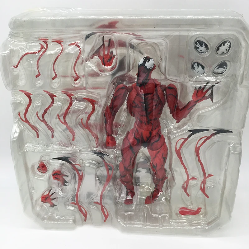 Yamaguchi Revoltech Venom Carnage X-men Росомаха Дэдпул гамбит Магнето Бэтмен Капитан американская Гвен Человек-паук фигурка