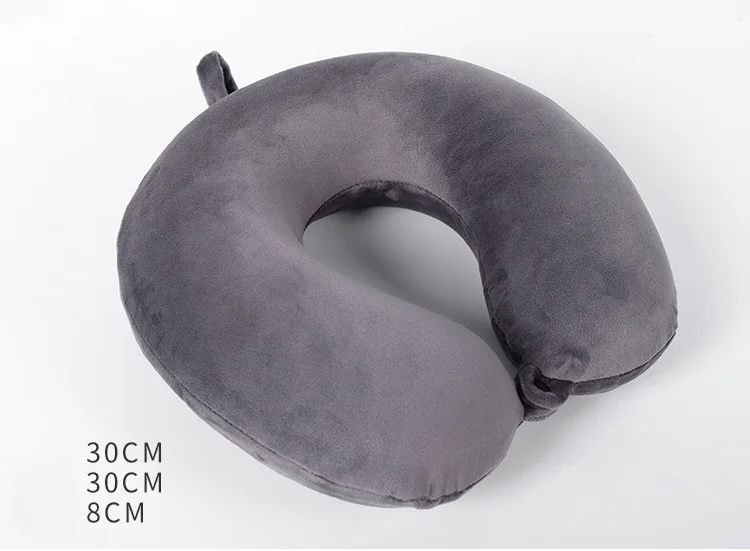 Подушка для путешествий Memory Foam для шеи, подушка для путешествий, самолет сна Поддержка Портативный Memory Foam U Форма подушка