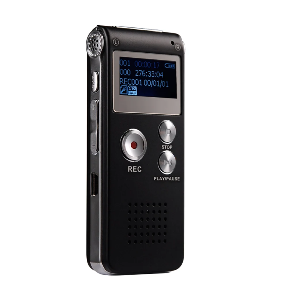 8GB Клип USB Цифровой диктофон Аудио Диктофон Запись Ручка MP3 плеер