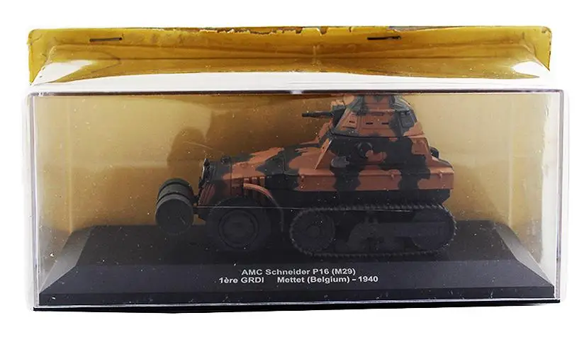 AMC Schneider P16(M29) 1ere GRDI Mettet(Бельгия)-1940 1/43 литая под давлением модель бака IXO